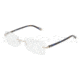 Dolce&amp;Gabbana DG1222 Eyeglass Frames 1112-5417 - Pale Gold Frame