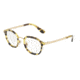Dolce&amp;Gabbana DG1296 Single Vision Prescription Eyeglasses 2969-48 - Yellow Havana Frame