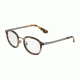 Dolce&amp;Gabbana DG1296 Single Vision Prescription Eyeglasses 3141-48 - Blue Havana Frame