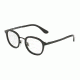 Dolce&amp;Gabbana DG1296 Single Vision Prescription Eyeglasses 501-48 - Black Frame
