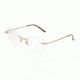 Dolce&amp;Gabbana DG1299 Eyeglass Frames 1298-54 - Pink Gold Frame
