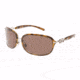Dolce &amp; Gabanna DG2035 #244/73 - Silver Frame, Brown Lenses