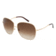 Dolce &amp; Gabanna DG2058 #02/13 - Gold Frame, Brown Gradient Lenses