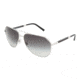 Dolce &amp; Gabanna DG2067 #05/8G - Silver Frame, Gray Gradient Lenses