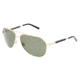 Dolce&amp;Gabbana DG2073K Sunglasses 102758-6114 - Gold Crystal Green Polarized