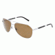 Dolce&amp;Gabbana DG2073K Sunglasses 102857-6114 - Silver Crystal Brown Polarized