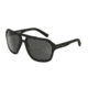 Dolce&amp;Gabbana DG2146 Sunglasses 117987-60 - Black Rubber Frame, Grey Lenses