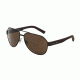 Dolce&amp;Gabbana DG2149 Single Vision Prescription Sunglasses DG2149-127473-61 - Lens Diameter 61 mm, Frame Color Brown Rubber