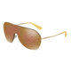 Dolce&amp;Gabbana DG2162 Sunglasses 02/F9-37 - Gold Frame, Brown Mirror Gold Lenses