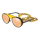 Dolce&amp;Gabbana DG2210 Sunglasses 11067J-55 - Matte Black / Black Frame, Orange Mirror Pink Lenses