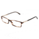 Dolce &amp; Gabanna DG3096 #1729 - Striped Brown Frame, Demo Lens Lenses