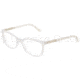Dolce&amp;Gabbana DG3107 Eyeglass Frames 1573-5415 - Crystal 