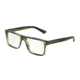 Dolce&amp;Gabbana DG3227 Eyeglass Frames 2926-52 - Striped Olive Green Frame