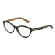 Dolce&amp;Gabbana DG3232 Progressive Prescription Eyeglasses 2955-53 - Top Black On Gold Frame