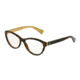 Dolce&amp;Gabbana DG3232 Progressive Prescription Eyeglasses 2956-55 - Top Havana On Gold Frame