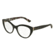 Dolce&amp;Gabbana DG3246F Eyeglass Frames 3021-53 - Top Black/rose Print Frame