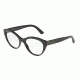 Dolce&amp;Gabbana DG3246F Eyeglass Frames 3126-53 - Pois White On Black Frame
