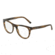 Dolce&amp;Gabbana DG3248F Eyeglass Frames 2925-52 - Striped Tobaco Frame