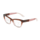 Dolce&amp;Gabbana DG3253F Bifocal Prescription Eyeglasses 3060-51 - Bordeaux Grad/pink/powder Frame