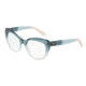Dolce&amp;Gabbana DG3255 Single Vision Prescription Eyeglasses 3059-51 - Blue Gradient/azure/powder Frame