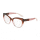 Dolce&amp;Gabbana DG3255 Single Vision Prescription Eyeglasses 3060-51 - Bordeaux Grad/pink/powder Frame