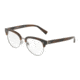 Dolce&amp;Gabbana DG3270 Eyeglass Frames 3118-52 - Striped Bordeaux/gunmetal Frame
