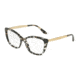 Dolce&amp;Gabbana DG3280 Bifocal Prescription Eyeglasses 911-52 - Cube Black/gold Frame