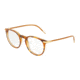 Dolce&amp;Gabbana DG3303 Eyeglass Frames 3184-50 - Top Havana Camel/Camel Transp Frame