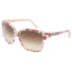 Dolce &amp; Gabbana DG4077M Sunglasses 179013-5817 - Ext Flower/Int Pink Brown Gradient