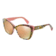 Dolce&amp;Gabbana DG4216 Bifocal Prescription Sunglasses DG4216-29395R-55 - Lens Diameter 55 mm, Frame Color Top Bouquet On Pink