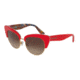 Dolce&amp;Gabbana DG4277 Sunglasses 303413-52 - Top Red/handcart Frame, Brown Gradient Lenses
