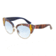 Dolce&amp;Gabbana DG4277 Sunglasses 30361W-52 - Top Handcart/blue Frame, Clear Lenses