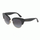 Dolce&amp;Gabbana DG4277 Sunglasses 31268G-52 - Pois White On Black Frame, Grey Gradient Lenses