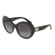 Dolce&amp;Gabbana DG4295F Single Vision Prescription Sunglasses DG4295F-501-8G-57 - Lens Diameter 57 mm, Frame Color Black