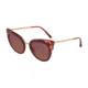 Dolce&amp;Gabbana DG4340 Progressive Prescription Sunglasses, 51mm, Top Bordx On Dark Pink Transp, DG4340-3190D0-51-PRO