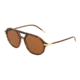 Dolce&amp;Gabbana DG4343 Bifocal Prescription Sunglasses, 54mm, Top Havana On Transp Brown, DG4343-318573-54-BI