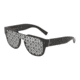 Dolce&amp;Gabbana DG4356 Sunglasses 1934/P-22 - , Dark Grey Tampo D&amp;g Silver Lenses