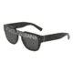 Dolce&amp;Gabbana DG4356 Sunglasses 501/M-22, Dark Grey Tampo Deg Silver Lenses