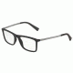 Dolce&amp;Gabbana DG5023 Eyeglass Frames 2805-52 - Black Rubber Frame