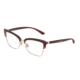 Dolce&amp;Gabbana DG5045 Eyeglass Frames 550-53 - Transparent Red