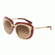Dolce&amp;Gabbana DG6104 Progressive Prescription Sunglasses DG6104-304413-51 - Lens Diameter 51 mm, Frame Color Pale Gold/pink