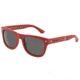 Dolce&amp;Gabbana FOLDING DG6089 Sunglasses 290587-53 - Matte Bordeaux Frame, Grey Lenses