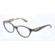 Dolce&amp;Gabbana GOLD LEAF DG3173 Bifocal Prescription Eyeglasses 2744-51 - Top Black On Leaf Gold Frame