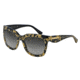 Dolce&amp;Gabbana GOLD LEAF DG4197 Progressive Prescription Sunglasses DG4197-27458G-53 - Lens Diameter 53 mm, Frame Color Leaf Gold On Black