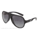 Dolce&amp;Gabbana GYM DG6073 Single Vision Prescription Sunglasses DG6073-2616T3-61 - Lens Diameter 61 mm, Lens Diameter 61 mm, Frame Color Black