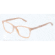 Dolce&amp;Gabbana ICONIC LOGO DG3153P Eyeglass Frames 2773-52 - Top Crystal On Pearl Sand Frame