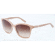 Dolce&amp;Gabbana ICONIC LOGO DG4170P Sunglasses 277313-57 - Top Crystal On Pearl Sand Frame, Brown Gradient Lenses