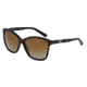 Dolce&amp;Gabbana ICONIC LOGO DG4170P Sunglasses 502/T5-57 - Transparen Havana Frame, Polar Brown Gradient Lenses