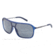 Dolce&amp;Gabbana LIFESTYLE DG6083 Sunglasses 265087-34 - Blue Rubber Frame, Grey Lenses