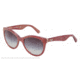 Dolce&amp;Gabbana LIP GLOSS DG4192 Sunglasses 27398G-53 - Glitter Bordeaux Frame, Gray Gradient Lenses